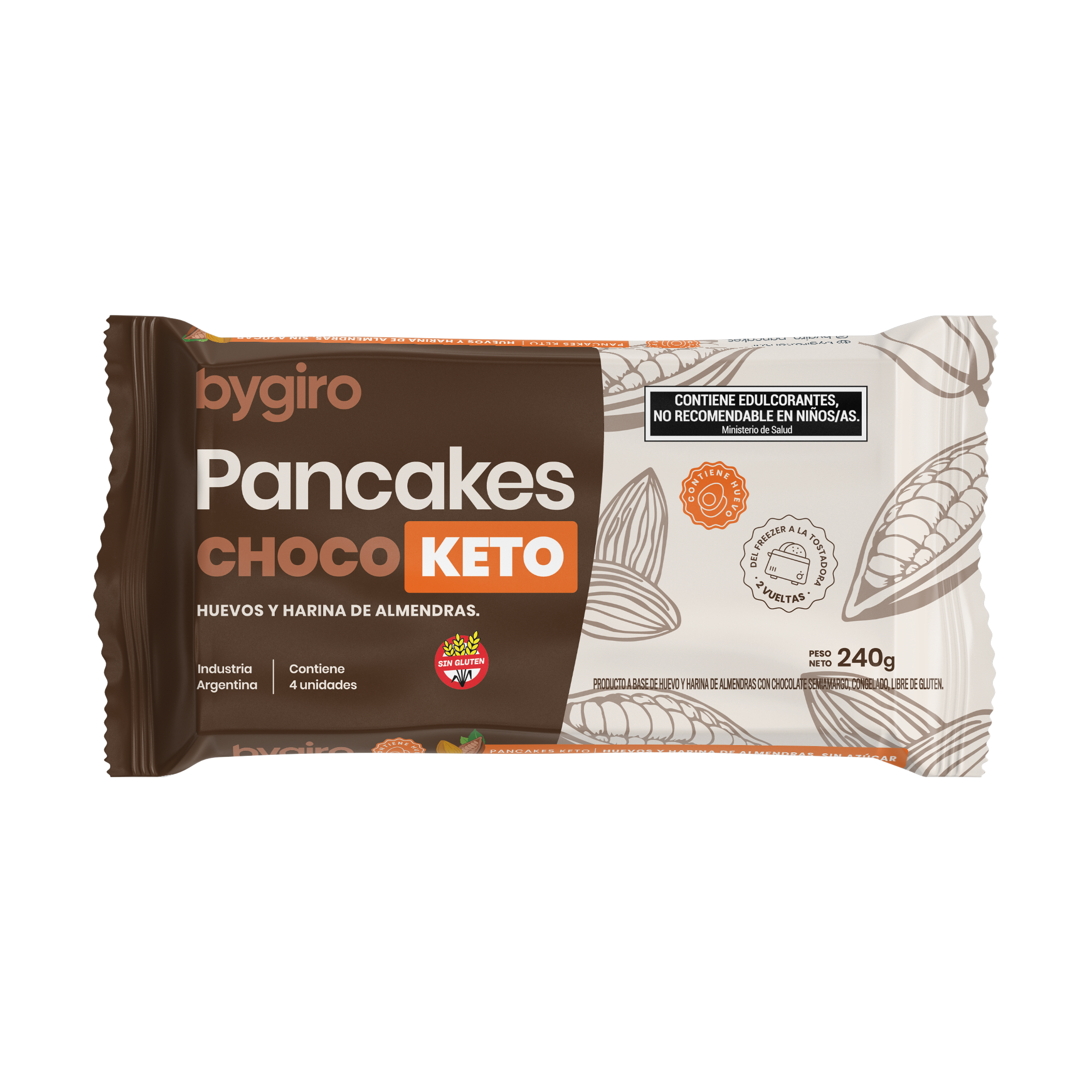 Pancakes Chocoketo